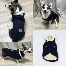 온몰 강아지겨울조끼 중형견옷 강아지니트조끼, M