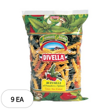 디벨라 삼색 푸질리, 500g, 9개