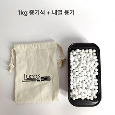 피자 스톤 베이킹스톤 빵판 석판 돌판 사각 오븐 전용 슬레이트, 스팀 스톤 1000g+용기, 1개, 1cm