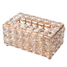 일상토리 크리스탈 휴지케이스 럭셔리, 2개, lg.로즈골드