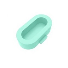 Garmin Lily 2 Active 活力版 手錶款充電孔防塵塞, 薄荷綠, 1個