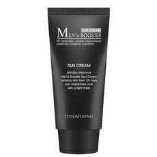 맨즈부스터 선크림 45ml 백탁 현상 없는 올인원 미백