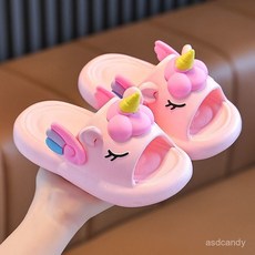 【臺灣-出貨】2025夏季拖鞋兒童女3-6嵗卡通防滑2軟底居家浴室洗澡寶寶涼拖鞋女