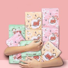 뽀솜다이어리 생리대 12팩세트, 12세트, 10개입, 대형, 대형세트