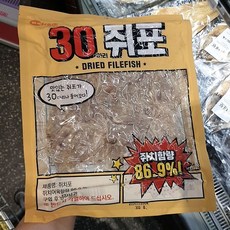 30마리 쥐포, 일반포장 동절기만, 1개, 300g
