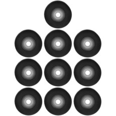 [ 1135054 ] CHILDWEET 테이프 레코더 오디오 플레이어용 핀치 롤러 10개 비디오 및 카세트 데크 수리용 베어링 유지보수 교체용, 차일드위트 10개 핀치 롤러 테이프 레코더 오디오 플레