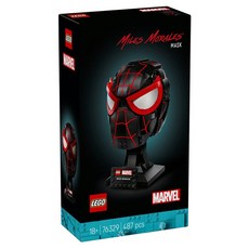 LEGO 超級英雄 漫威 邁爾斯·莫拉雷斯 面具 76329, 1個, 混合色