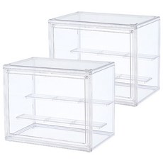 단종 HK.sell 핸드백&피규어 투명 보관 진열 케이스, 2개