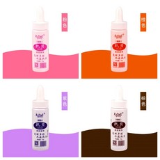 8color 70g 케이크 도구 장식 베이킹 색칠 액세서리, 4 color set B