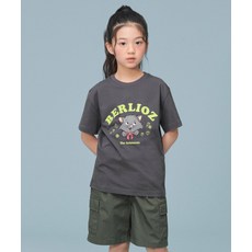무신사 스탠다드 MUSINSA STANDARD KIDS 베를리오즈_릴렉스드 티셔츠 [그레이] MKDTS5K85-GR 475133