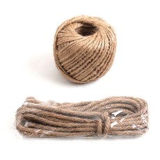 중량 마끈 롤 황마끈 공예 선물 포장 리본 부자재 다용도, 브라운, 1개, 100g, 1호
