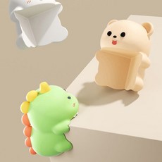 어린이집 인형 모서리 보호대 키즈 카페 병원 코너 캐릭터 범퍼 쿠션 택1, 곰