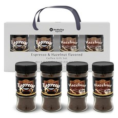 McNulty Coffee 瓶裝即溶咖啡粉2種禮盒組 50g 4入, 1組