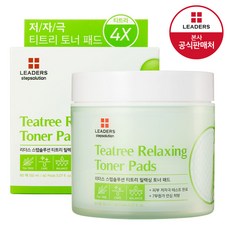 [임박특가] 리더스 스텝솔루션 티트리 토너 패드 60매입 (26년11월20일], 1개