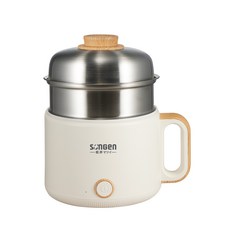 SONGEN 迷你多功能電煮鍋 快煮鍋，小巧便捷，多功能烹飪，快速加熱，安全材質，易於清洗, SG-D728