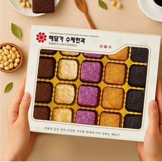 추석 선물 회사 단체 요양원 복지관 간식 답례품 어르신 강정 430g, 1세트