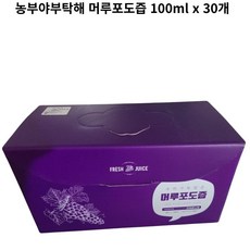 농부야부탁해 머루포도즙, 30개, 100ml