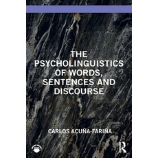 (英文圖書)The Psycholinguistics of Words Sentences and Discourse 平裝版, Routledge, 英文