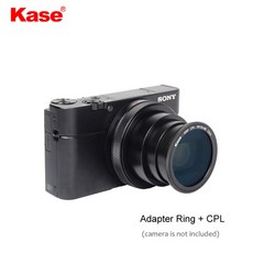 Kase-마그네틱 멀티 코팅 UV MCUV/CPL/ND1000 ND3.0/ND64 ND1.8 중성 밀도 필터 소니 RX100 M7 카메라용, 03 CPL with Adapter