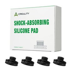 K1 시리즈용 크리얼리티 4PCS 진동 방지 발 Max K1C SE Ender 3 V3Plus용 충격 흡수 실리콘 패드 안녕하세요, 1)빨간색