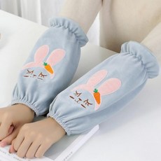 귀여운 토끼 미술 어린이 팔토시 (블루그레이) 주방팔토시 화방토시 사무용팔토시 여성팔토시 미술팔토시 미술용토시 작업용팔토시 미술용품 사무실팔토시