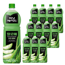 미닛메이드 알로에, 1.5L, 48개