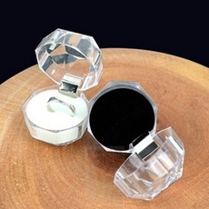 장유 반지 보관 케이스 웨딩촬영소품, 블랙