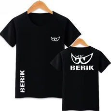 BERIK 빅 아이 사이클링 슈트 오토바이 의류 오토바이 슈트 레이싱 남성 및 여성용 아이 트랙 반팔 티셔츠, 02 2, 4L