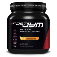 JymSupplementScience Post Jym BCAAs+Recovery Matrix 橘子柑橘口味, 568g, 1個