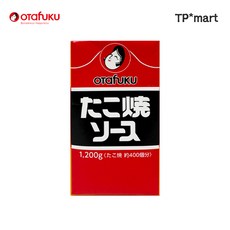일본 오타후쿠 업소용 다코야끼 타코야키 소스, 1.2kg, 1개