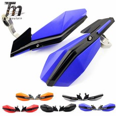 KTM 越野護弓 SMAX FORCE SM250 BWS 握把 改裝CRF KLX KTR DRZ 鋁 重機車把通用護弓, 藍色KTM護手帶支架一對, 1個