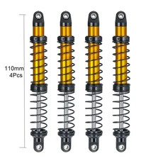 AXSPEED 알루미늄 오일 완충기 Axial SCX10 90046 TRX-4 1/10 RC 카 업그레이드 부품 70mm 4 개