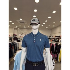 루이까스텔 남성 S/S 와펜 에리 히든 로고 프린트 반팔티 7MOTS403U