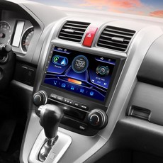 Adapter-Universe CRV 2006용 자동차 라디오 스테레오 무선 카플레이 및 안드로이드 자동 지원 블루투스/음성 제어/SWC/FM&AM 라디오 CRV용 9인치, For CRV 2007-2011 Without Stor