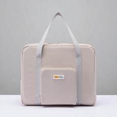 可折疊運動收納袋 大容量旅行健身包 輕巧便攜, 卡其, 1個