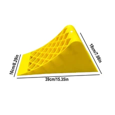 호환 미끄럼 방지 차량 휠 스토퍼 휠 웨지 초크 SUV RV 트레일러 트럭 차량 용 휠 초크, 01 China Mainland