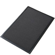 入戶門防滑地墊 80x120cm, 黑灰色, 1個