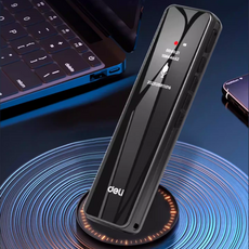 deli 錄音筆 高清無損降噪 60小時續航 ABS材質 附Type-C充電線 保護套, 升級降噪【還原現場聲 一鍵錄音 斷電保存】