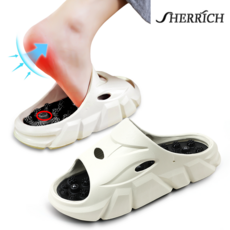 Sherrich 여성 지압슬리퍼 자석 다이어트 족저근막염 슬리퍼