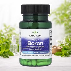 Swanson 알비온 붕소 6mg Albion Boron, 1개, 1개, 60정