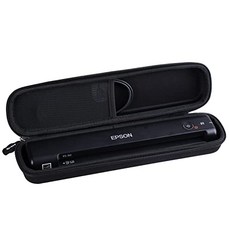 Apoca 하드 캐리 여행 케이스 맞는 Epson Workforce ES-50/ES-55R/ES-60W/ES-65WR/DS-30/DS-70/DS-80W 문서 스캐너, 1개
