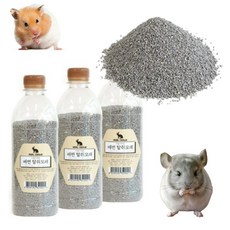 소동물 햄스터 화장실모래 탈취효과 500g x 3P, 3개