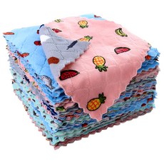 하루연구소 빨아쓰는 행주 요술 극세사 업소용, 10개