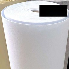 흡음 펠트 패널 12개 12Pcs 12인치 2개 스트립, 1mm 화이트, 1개