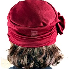 비즈 꽃모자 할머니모자