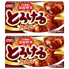 에스앤비 20종류 일본산 채소가 듬뿍 녹아있는 하이라이스, 160g, 2개
