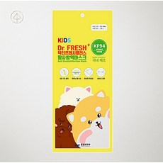 SCS 닥터프레시플러스 KF94 소형 마스크 흰색 개별포장 미세먼지 방역용 안면보호용, 1, 1