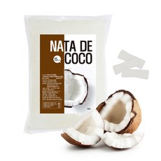 나타드코코 15mm 1kg 나타데코코 코코팜 코코넛젤리 버블티 빙수 에이드 카페 음료 토핑, 1개