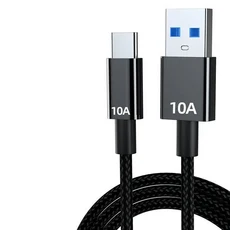 쿠쿠스토어 10A 고속 충전 유형 C 케이블 Xiaomi Onepl Realme Huawei B 데이터 코드 빠른 1M/1.5M/2M/3M, 1개, 04 1미터