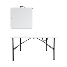 루니 브로몰딩 접이식 폴딩 플라스틱 야외 테이블 1200, 브로몰딩테이블1800